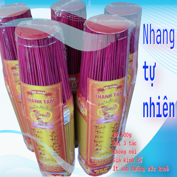 Nhang tự nhiên - Nhang THÀNH TÂM - Cung cấp nhang giá sỉ