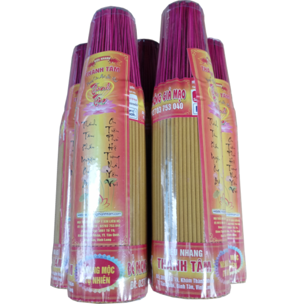 Nhang tự nhiên - Nhang THÀNH TÂM - Cung cấp nhang giá sỉ