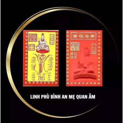 Phù Bình An Mẹ Quan Âm – Đã Khai Quang Bình An May Mắn
