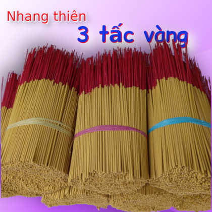 Mua nhang tự nhiên 3 tấc giá rẻ – Dùng hàng ngày, thích hợp bán lại