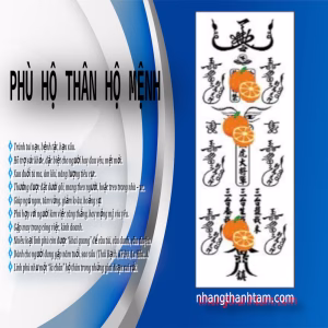 Phù hộ thân hộ mệnh - Nhang THÀNH TÂM - Cung cấp nhang giá sỉ