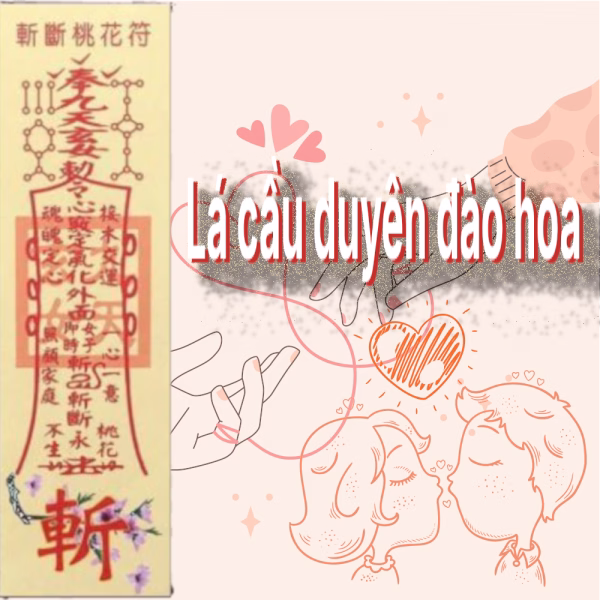 Lá cầu duyên đào hoa - Nhang THÀNH TÂM - Cung cấp nhang giá sỉ