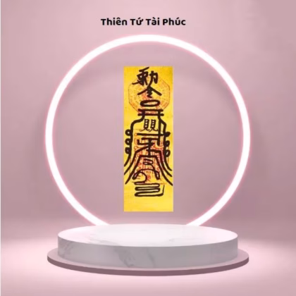 Thiên Tứ Tài Phúc Phù Dùng cho người kinh doanh buôn bán lớn