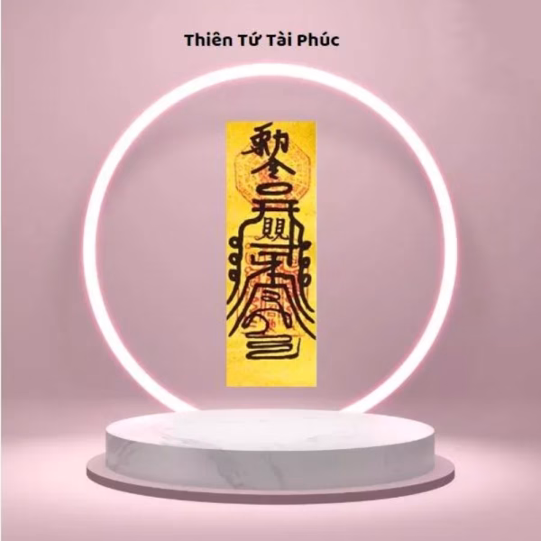 Thiên tứ tài phúc phù - Nhang THÀNH TÂM - Cung cấp nhang giá sỉ