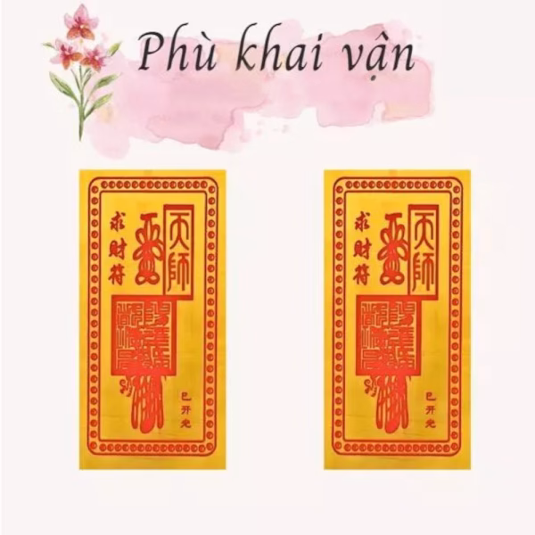 Phù khai vận - Nhang THÀNH TÂM - Cung cấp nhang giá sỉ