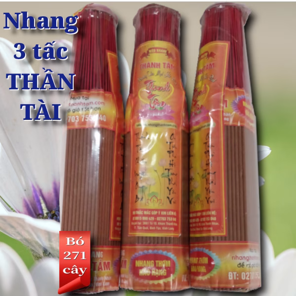 Nhang Thần tài - Nhang THÀNH TÂM - Cung cấp nhang giá sỉ