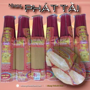 Nhang thơm cao cấp Phát tài bó lục giác 331 cây 29cm