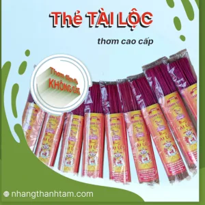 Thẻ nhang thơm Tài Lộc 150gram 29cm