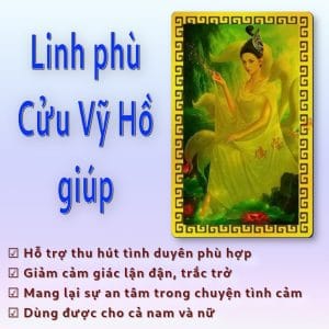 Làm Sao Để Cải Thiện Tình Duyên? Linh Phù Cửu Vỹ Hồ Hỗ Trợ Hóa Giải