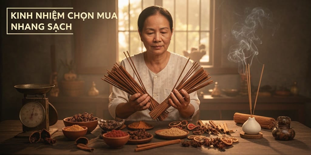 Mua nhang sạch tại Vĩnh Long: Địa chỉ uy tín cho bà con