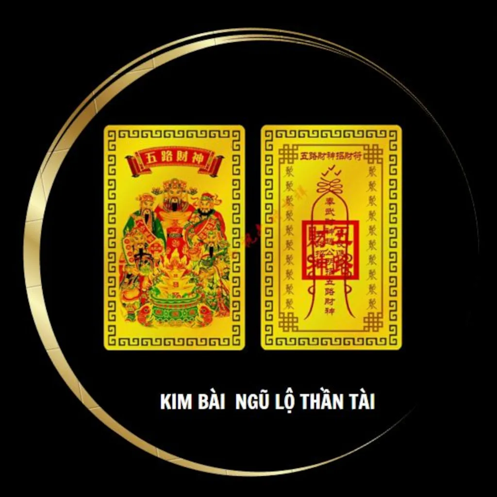 Ngũ Lộ Thần Tài là linh phù phong thuỷ hỗ trợ chiêu tài, cầu mua may bán đắt, hút lộc trong kinh doanh. Hướng dẫn cách sử dụng và ý nghĩa Kim Bài Ngũ Lộ Thần Tài.