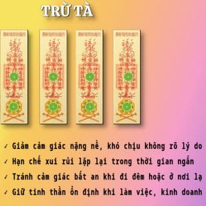 Linh Phù Trừ Tà Hộ Thân – Giảm Xui, Tránh Âm Khí, Mang Theo Người Dễ Dùng