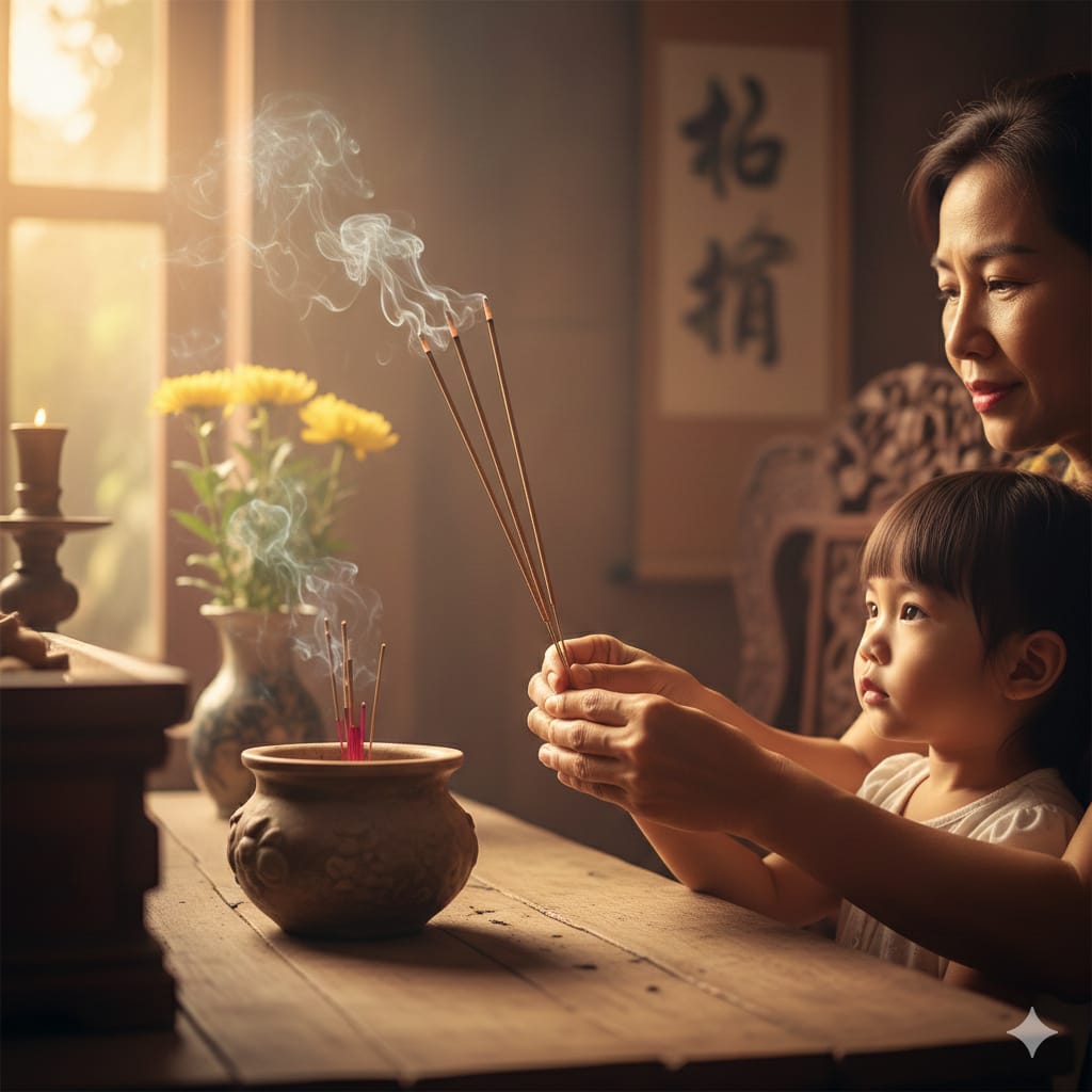 Ý nghĩa của việc thắp nhang - Nhang THÀNH TÂM - Nhang sạch, hương lành, hương của lòng thành