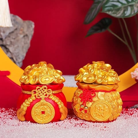 Hũ đựng gạo muối tài lộc GDN