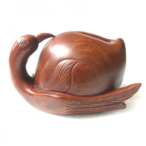 Tượng Cò Đào Gỗ Hương: Nét đẹp thanh cao cho gian thờ thêm ấm cúng