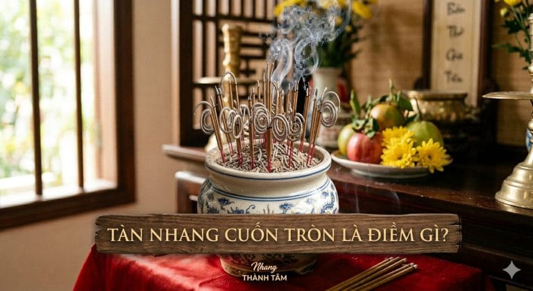 Tàn nhang cuốn tròn là điềm gì? Cảnh giác nhang hóa chất