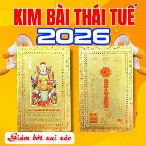 Kim Bài Thái Tuế 2026 Hóa Giải Vận Hạn Năm Bính Ngọ Cho 5 Tuổi