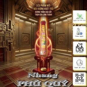 Nhang Thơm Mùi Trầm Bó Lục Giác 271 Cây (38cm) | Nhang THÀNH TÂM