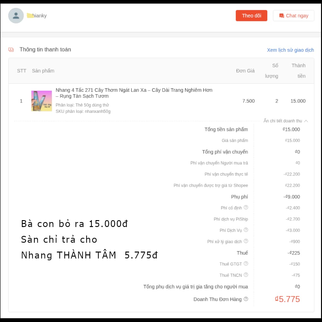 Tình trạng Shopee tăng phí đẩy giá sản phẩm lên cao khiến mua hàng online không còn rẻ. Hãy ghé Nhang THÀNH TÂM mua nhang sạch tận xưởng giá gốc.
