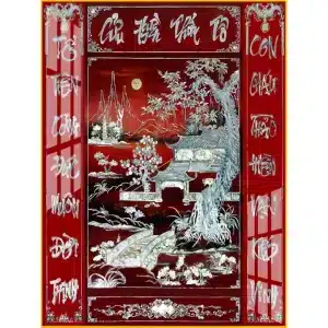 Tranh Cửu Huyền Thất Tổ bóng kiếng nhiều kích thước, phù hợp treo bàn thờ gia tiên. Thiết kế trang nghiêm, dễ lắp đặt, bền đẹp và dễ lau chùi.